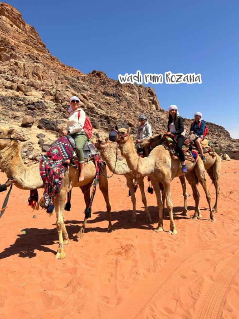 Wadi Rum Rozana Camp Экстерьер фото
